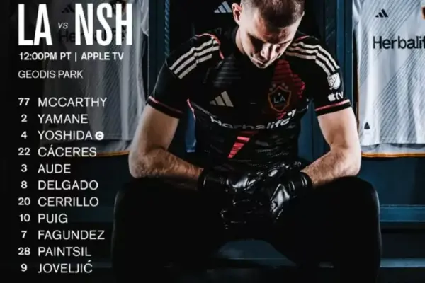 Joseph Paintsil secured in starting lineup as LA Galaxy face Nashville SC