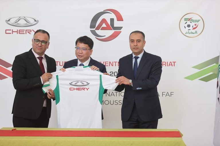Algerian Football Federation (FAF) inks new sponsorship deal with Chery automobiles