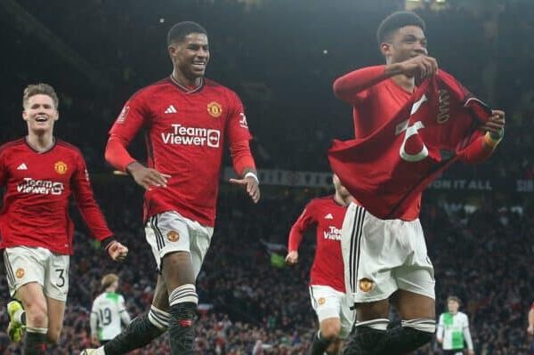 Manchester United's Bruno Fernandes criticizes Amad Diallo's controversial red card