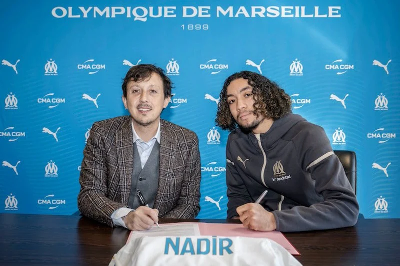 Bilal Nadir extends contract with Marseille until 2026
