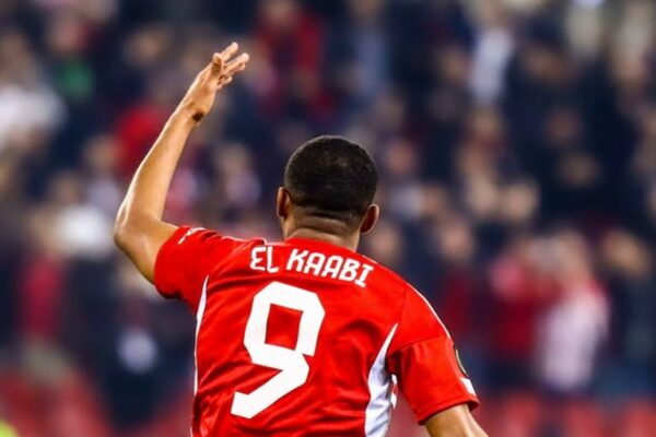 Ayoub El Kaabi scores 23rd goal for Olympiacos