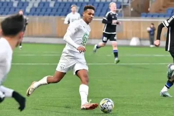 Mattéo Ahlinvi Shines with a Double as VSK Fotboll Secures Victory