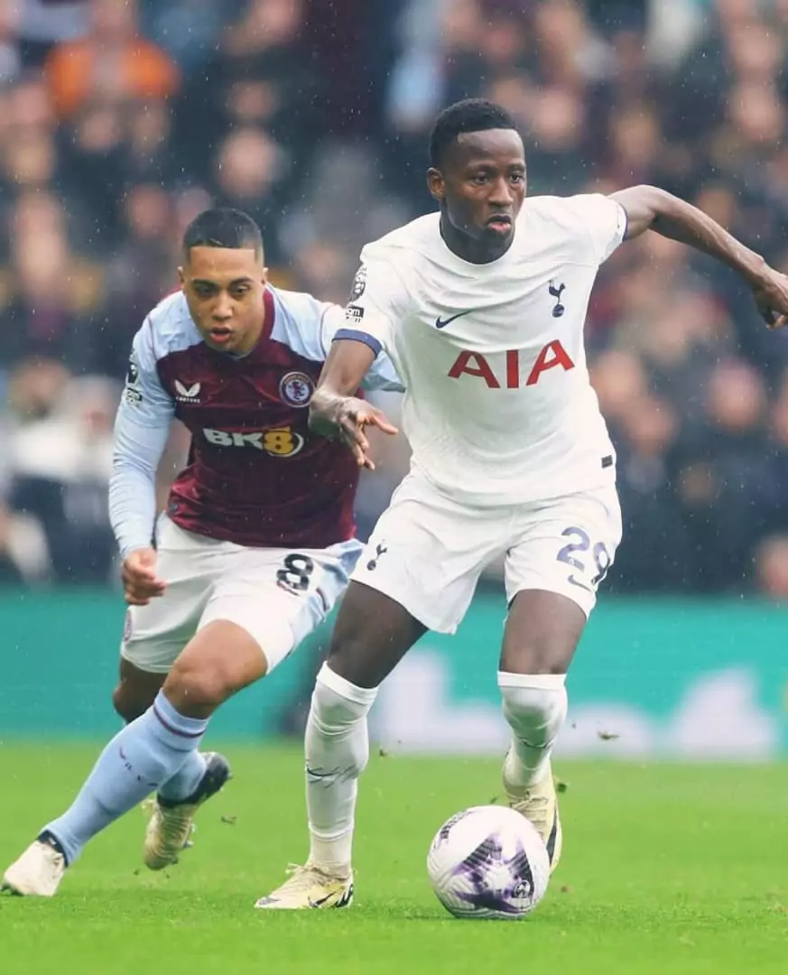 Tottenham's Pape Matar Sarr reflects on impactful assist in Aston Villa win