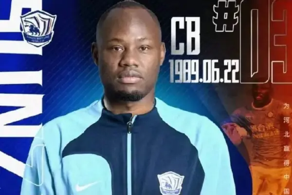 Zambian veteran Stoppila Sunzu inks deal with Cangzhou Mighty Lions