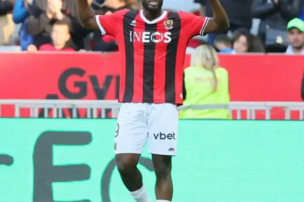 Nigerian striker Terem Moffi nears return as OGC Nice eyes Champions League push