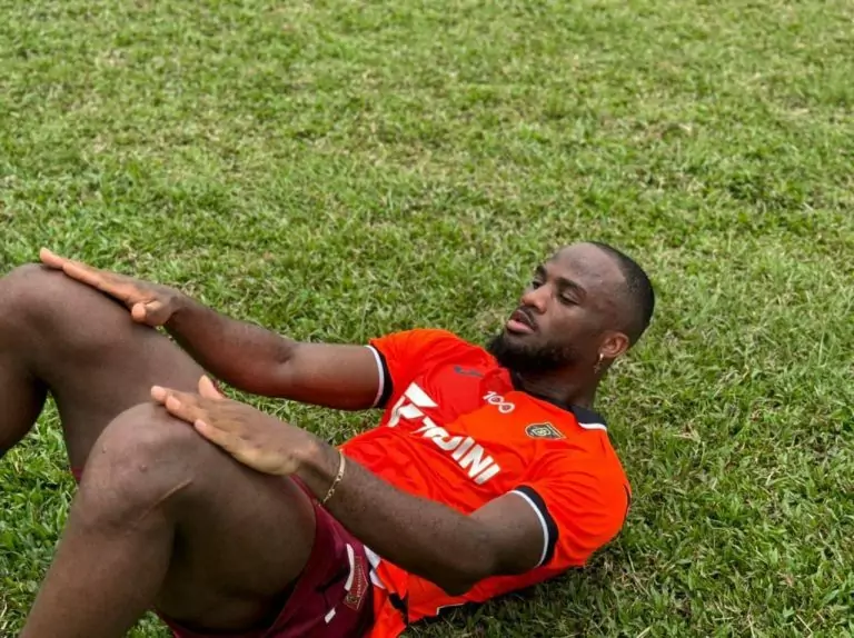 Nantes forward Ignatius Ganago continues injury rehabilitation in Cameroon