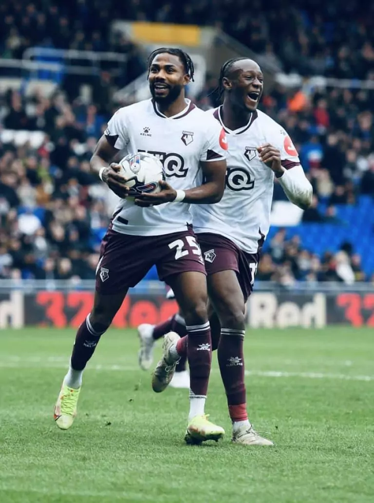 Emmanuel Dennis reflects on Watford's hard-fought victory