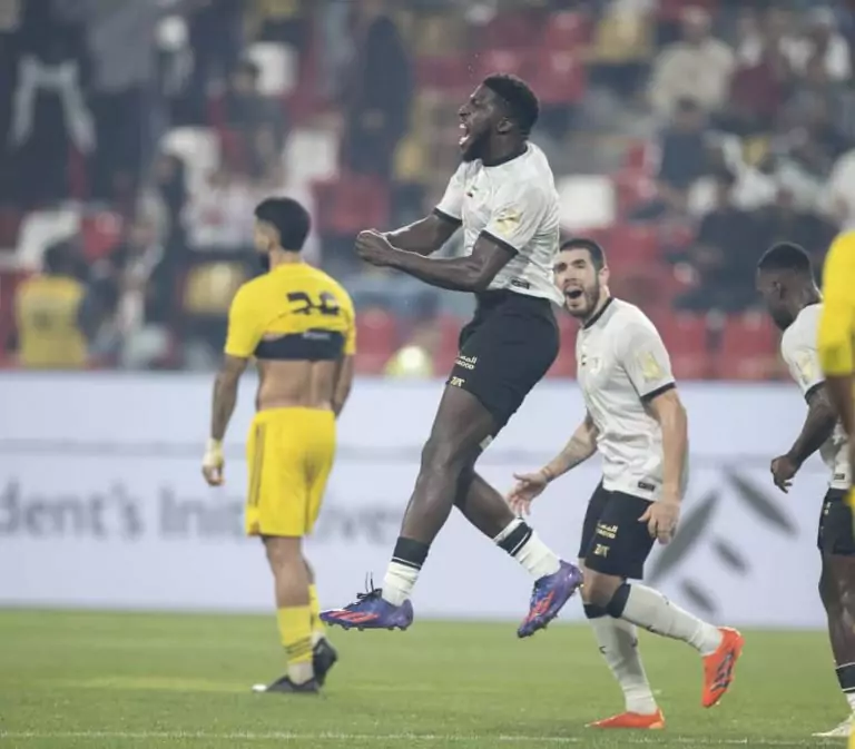 Al-Jazira salvages draw against Ittihad Kalba thanks to Kebano and Kamara