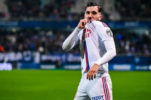 Lyon's Pierre sage responds to Rayan Cherki's performance