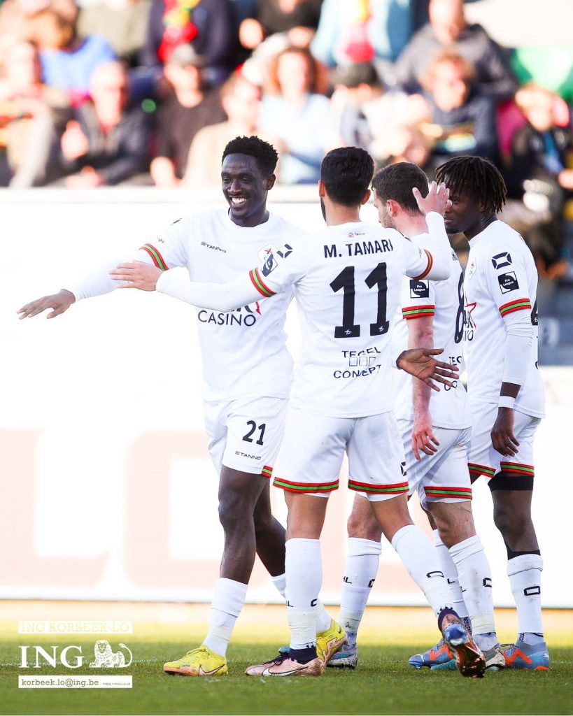 Leicester loanee Nathan Opoku nets first goal in Belgium's Jupiler Pro League Europe play-offs