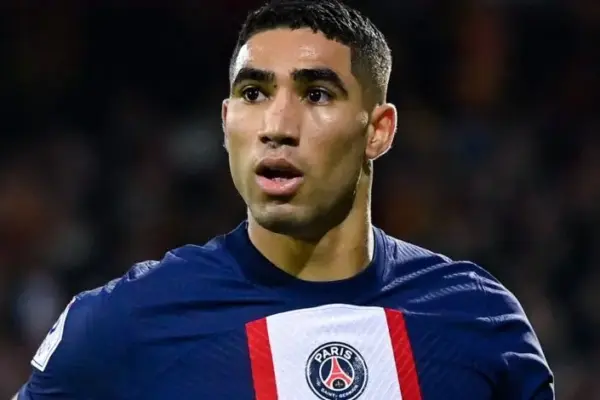 Achraf Hakimi to miss first leg of Champions League quarterfinals due to yellow card accumulation