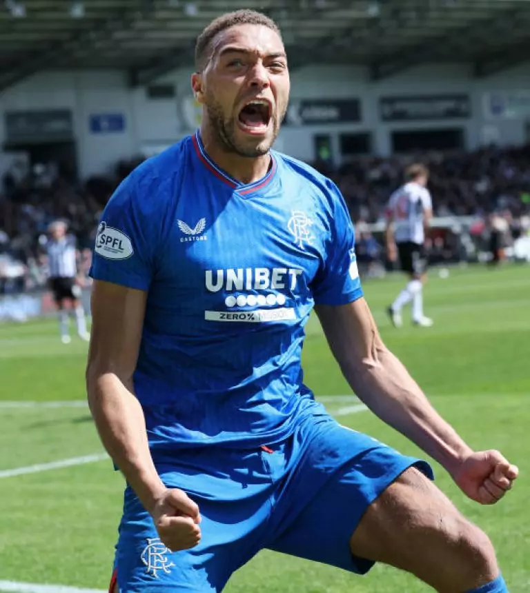 Cyriel Dessers sets sights higher after scoring 20th goal for Rangers