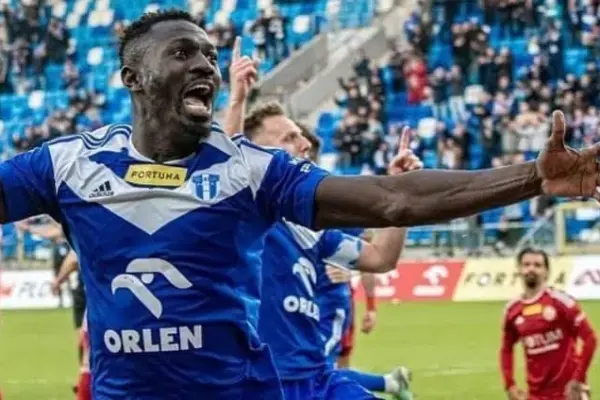 Wisla Plock secures victory with Emile Thiakane's winning goal against Miedz Legnica