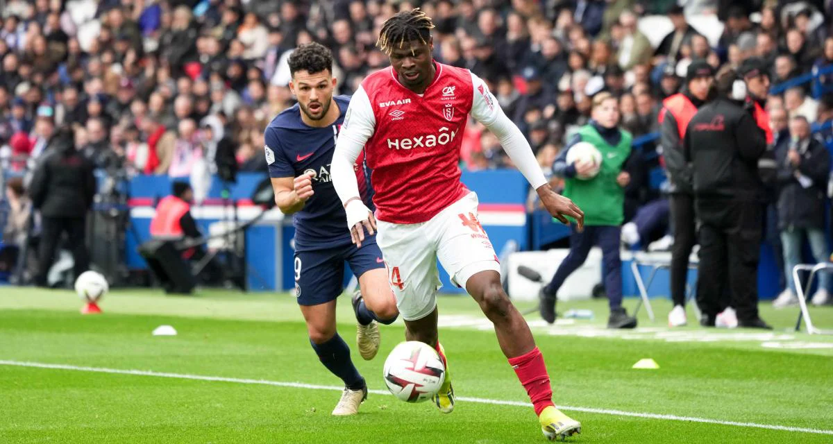 Reims' Emmanuel Agbadou aims high: "We hope to hold on to Europe"