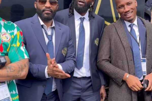 El-Hadji Diouf's lively banter steals the show ahead of legends match