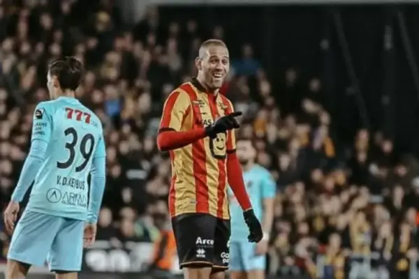 Islam Slimani's equalizer Salvages KV Mechelen's draw against Westerlo in Conference League playoffs