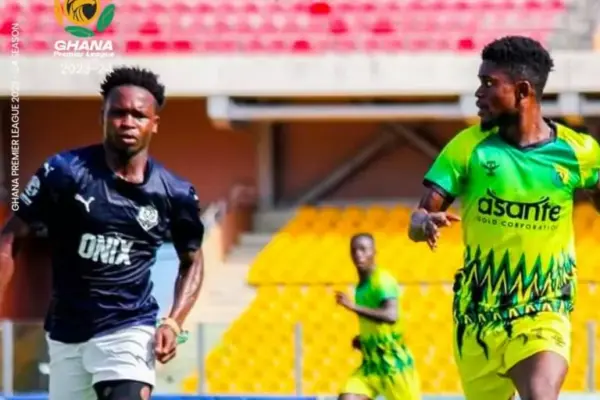 Accra Lions FC clinches victory over Bibiani Gold Stars, seals Ghana Premier League's 25th round