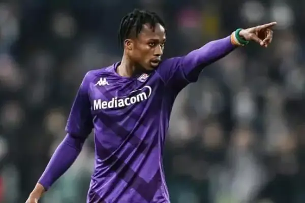 Fiorentina's Kouamé aims for victory amid Conference League quarter-finals
