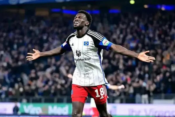 Hamburg secures dominant victory over Eintracht Braunschweig, thanks to Bakery Jatta's heroics