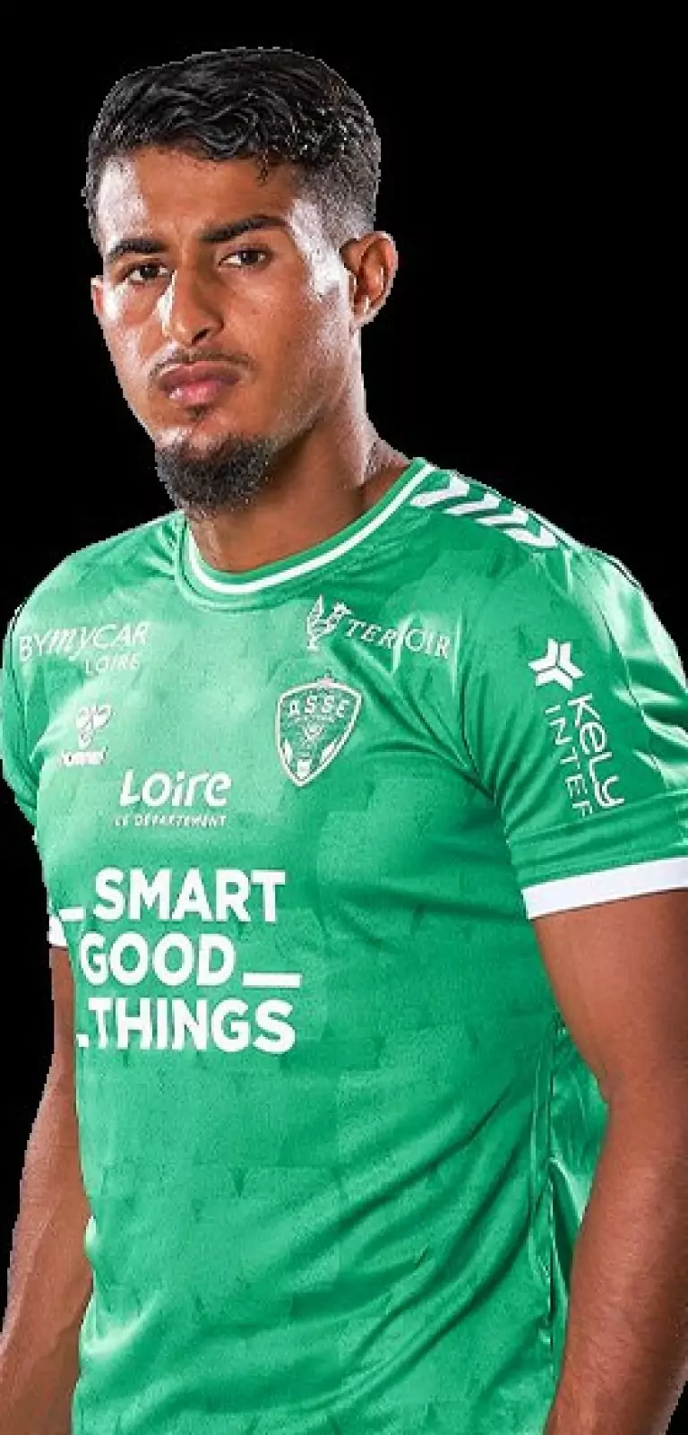 AS Saint-Étienne secures early lead against Caen, courtesy of Aimen Moueffek