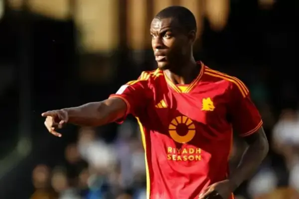 Roma's Evan Ndicka shines in fiery sun derby draw against Napoli