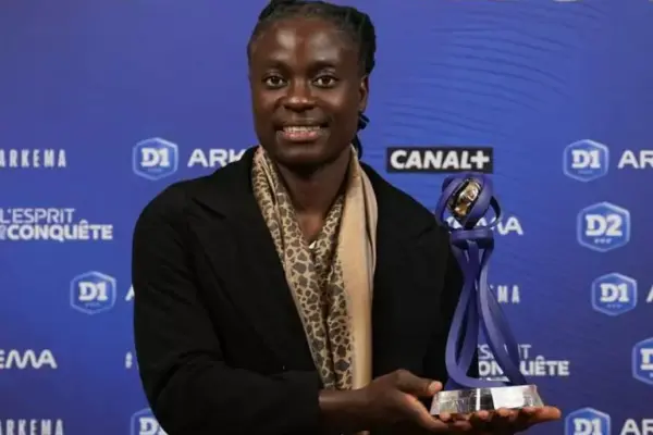 Tabitha Chawinga clinches top honors as best player in France's women's D1