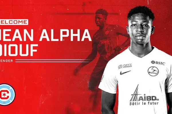 Chicago fire secure promising Senegalese talent Jean Alpha Diouf on one-year deal