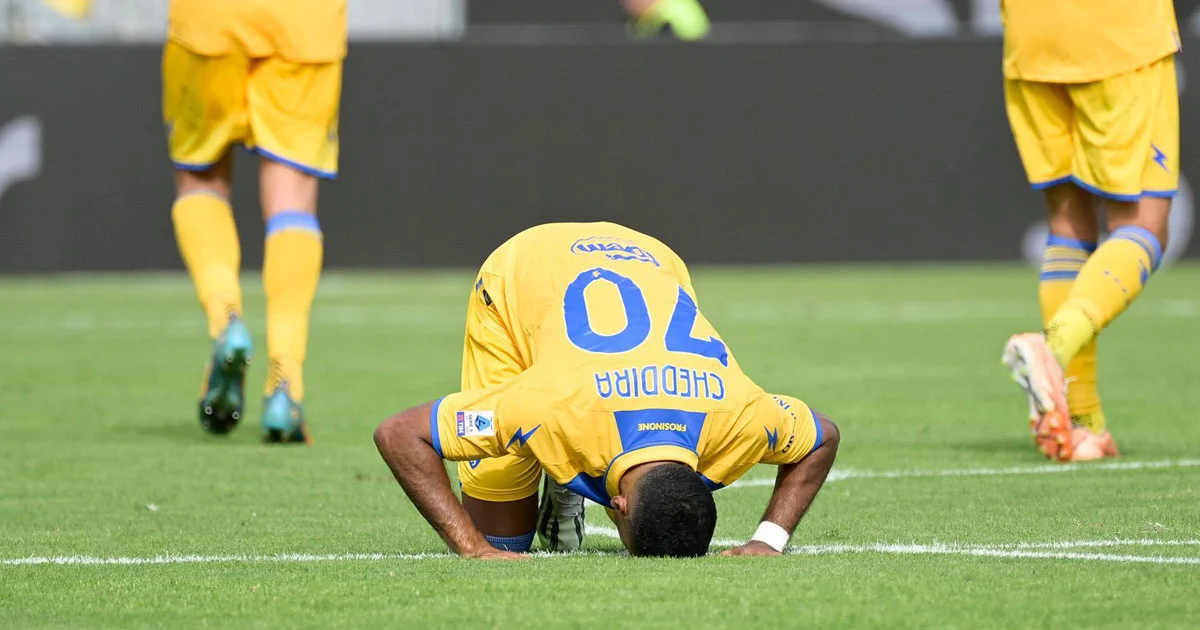 Moroccan striker Cheddira shines with Frosinone amidst Serie A battle