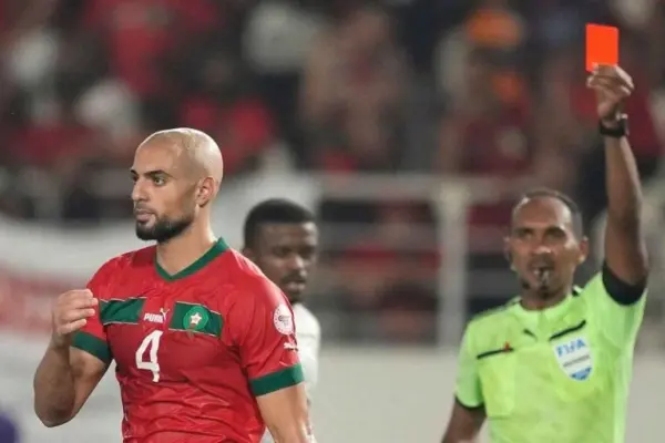 Morocco's Amrabat to miss Zambia match due to suspension