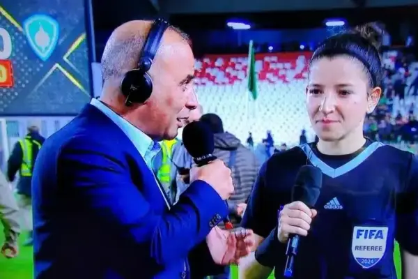 Algeria's Ghada Mehat sets sights on men's World Cup after historic refereeing milestone