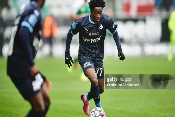 Ghanaian sensation Mohammed Fuseini shines bright in Danish Superliga, earns team of the week accolade