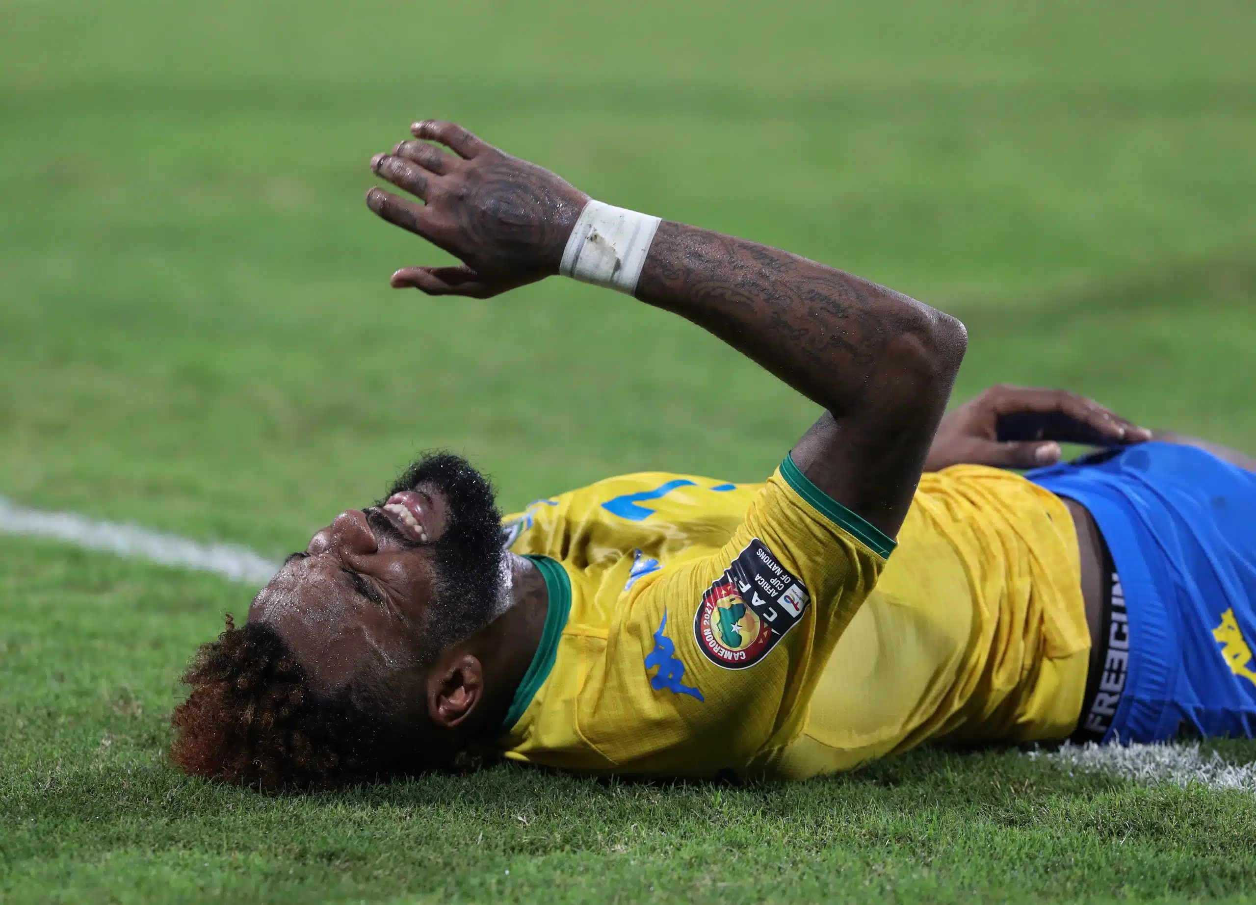 Gabon Striker Aaron Boupendza declared "Ineligible for the national team"