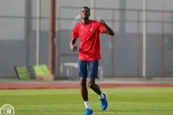 Gambian striker Assan Ceesay returns to training with Damac club in Saudi Arabia
