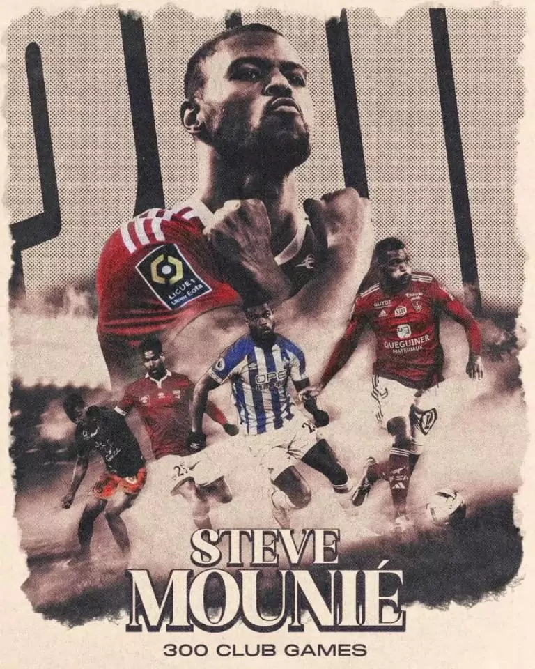 Benin's Steve Mounier hits milestone of 300 professional club appearances