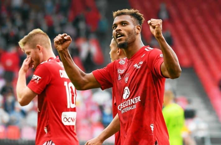 Steve Mounié inspires Brest towards historic UEFA Champions League qualification
