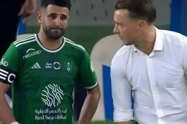 Al-Ahli Saudi coach addresses alleged dispute with Mahrez