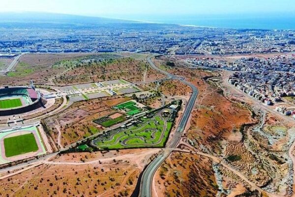 Revamping Agadir stadium: Construction of massive perimeter wall and multiple facilities underway