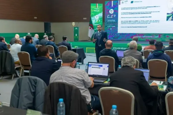 CAF organizes training day for 20 Algerian clubs