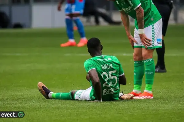 AS Saint-Étienne: Senegalese striker Ibrahima Wadji's season cut short