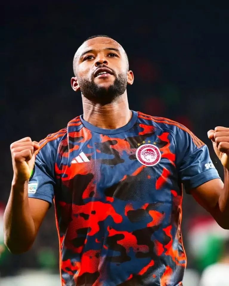 Ayoub El Kaabi inspires Olympiacos Piraeus to victory with stunning brace against Aston Villa