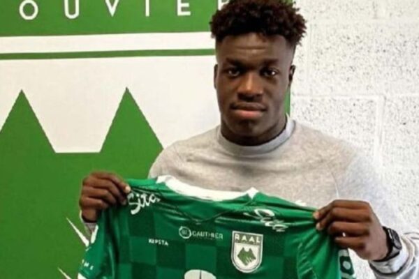 Beninese talent Killian Dassabliga joins RAAL La Louvière