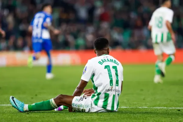 Cédric Bakambu faces extended spell on sidelines with Real Betis