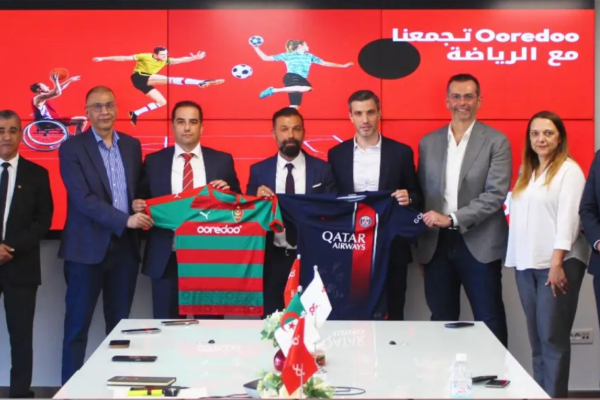 Ooredoo facilitates partnership between MC Alger and Paris Saint-Germain