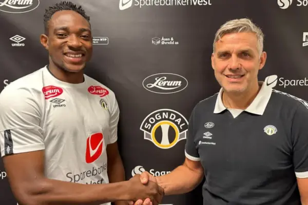 Sogndal FC signs Ghanaian defender Jamal Deen Haruna on contract until 2027
