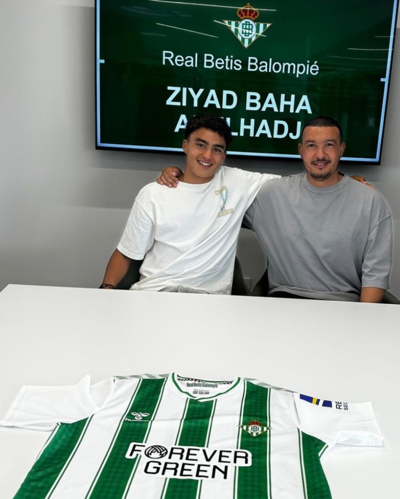 Moroccan international Ziyad Baha signs three-year deal with Real Betis