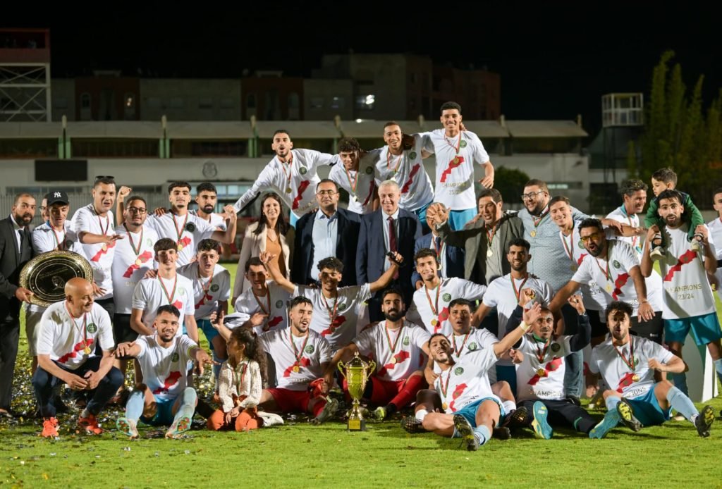 Champions of Moroccan amateur leagues honored at prince Moulay El Hassan sports complex