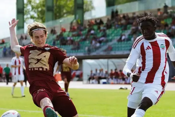 Mouhamadou Diaw's late strike not enough as Liepāja suffers defeat