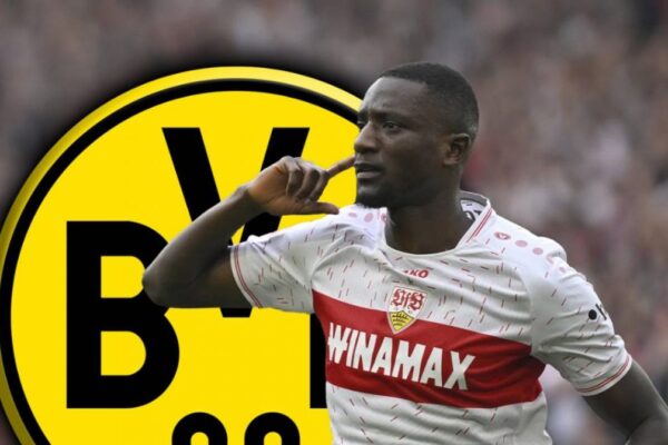 Borussia Dortmund maintain interest in Guinean striker Serhou Guirassy