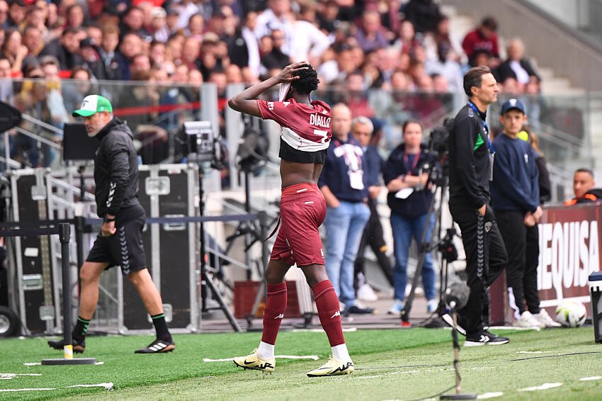 Metz's Pape Amadou Diallo receives one-match suspension from LFP disciplinary committee