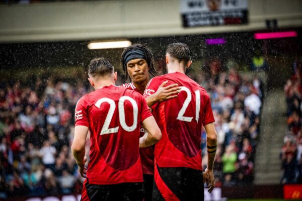 Balogun and Dessers feature in Rangers' 2-0 defeat to Manchester United